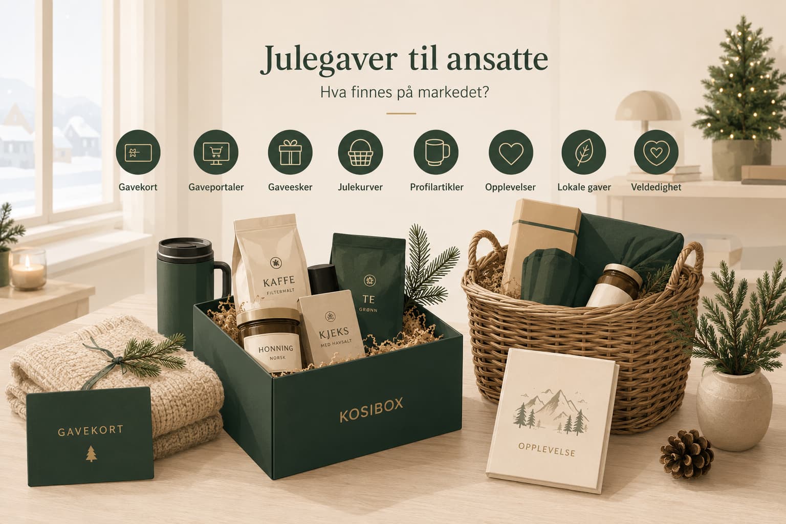 Julegaver til ansatte i Norge – en oversikt over markedet